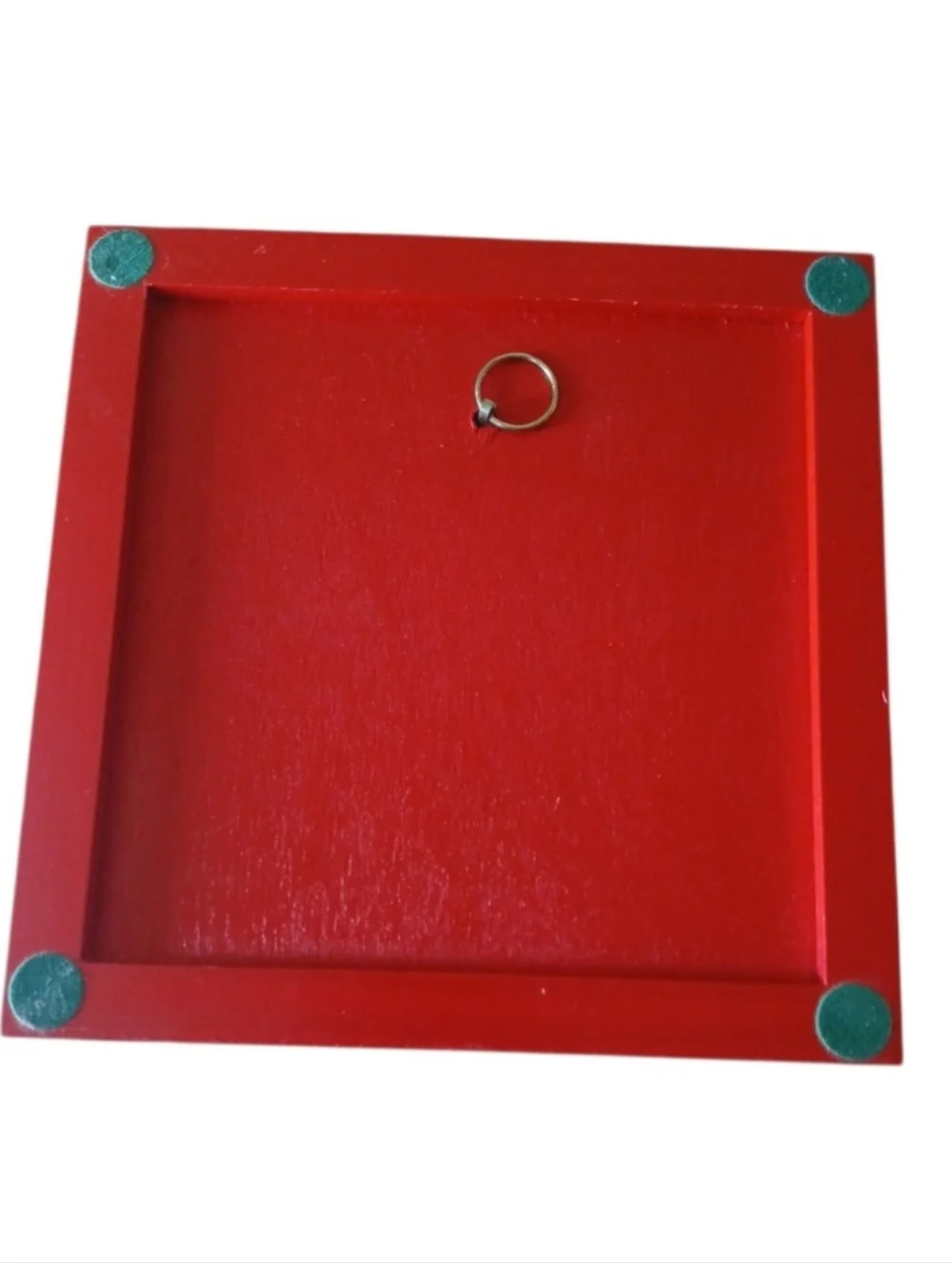 French Market Coffee & Chicory Decorative Tile Plaque - Red Blue